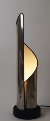 Sculptural Stainless Steel Floor Lamp from Stilnovo, 1970s-ESB-2043390