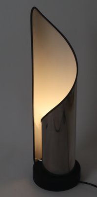 Sculptural Stainless Steel Floor Lamp from Stilnovo, 1970s-ESB-2043390