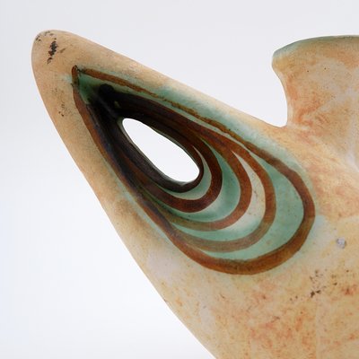 Sculptural Studio Ceramic Art Vase by Ceramist Nikos Dazelidis, Greece, 1960s-NYF-2019253