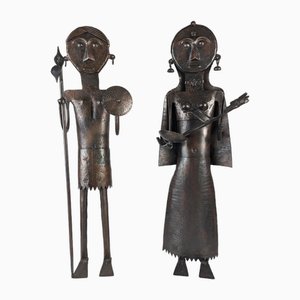 Sculpture Candelabra, Set of 2-JJT-1772711