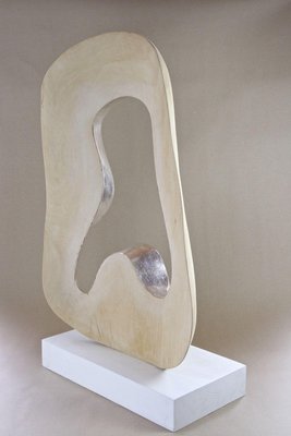 Sculpture Infinty, Silvered Basswood, M.Treml, Austria, 2021-TQA-1436502