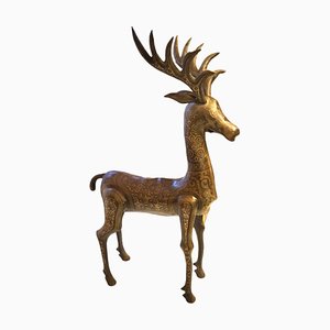 Sculpture of a Deer, 1980s, Bronze-TCS-1739924