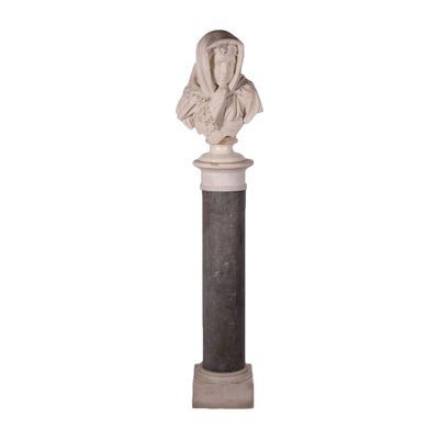 Sculpture of a Young Girl, Marble-VMM-1069225