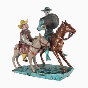 Sculpture of Don Quixote and Sancho Panza, 20th Century-VMM-1724781