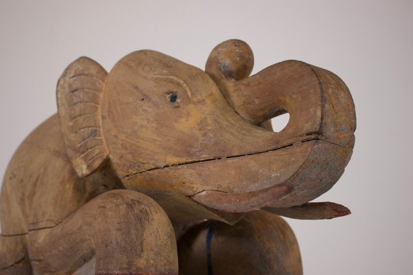 Sculpture of Elephant, Burma, 1890s-OWS-1771527