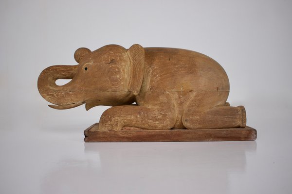 Sculpture of Elephant, Burma, 1890s-OWS-1771526