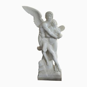 Sculpture of Lovers, 1980s, Marble-TCS-1763264