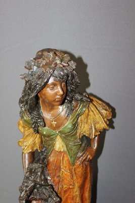 Sculpture Representing a Peasant in Terracotta by Stellmacher, 1900-BCR-1403030