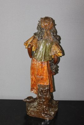 Sculpture Representing a Peasant in Terracotta by Stellmacher, 1900-BCR-1403030