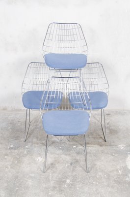 SE05 Wire Dining Chair by Cees Braakman for Pastoe, 1950s-QVY-169170