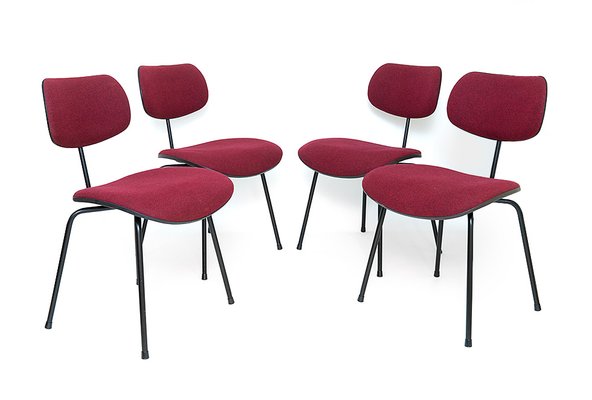 SE68 Chairs by Egon Eiermann for Wilde & Spieth, 1960s, Set of 4-URD-1096044