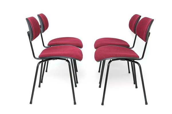 SE68 Chairs by Egon Eiermann for Wilde & Spieth, 1960s, Set of 4-URD-1096044