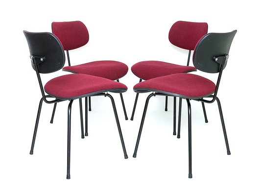 SE68 Chairs by Egon Eiermann for Wilde & Spieth, 1960s, Set of 4-URD-1096044