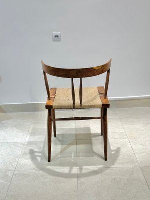 Seagrass Chairs by Georges Nakashima , 1960s, Set of 4-DLN-2034840