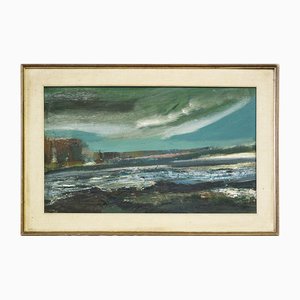 Seascape, 1890s-1910s, Oil on Canvas, Framed-BEW-2042196