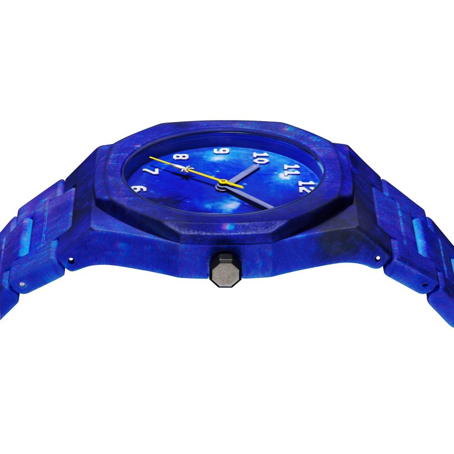 Set of two Polycarbon wrist watches Day & night by Seletti