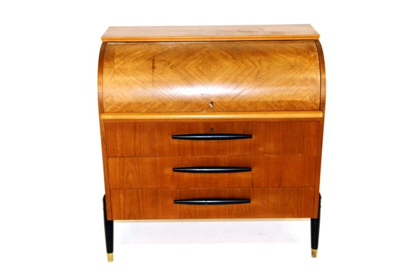 Secrétaire in Teak from Bröderna Gustafssons Träindustri, Sweden, 1950s-GEK-1020160