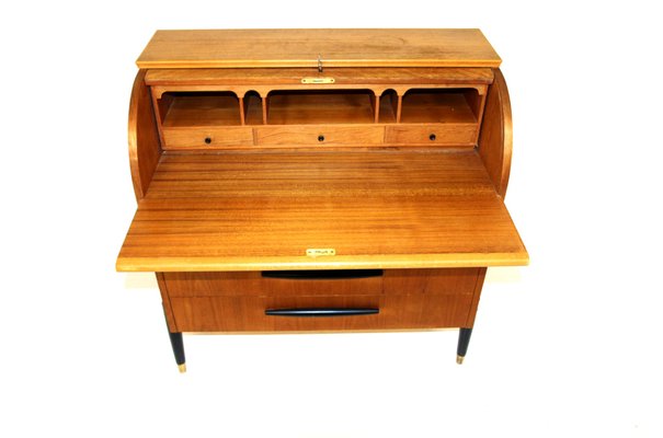 Secrétaire in Teak from Bröderna Gustafssons Träindustri, Sweden, 1950s-GEK-1020160