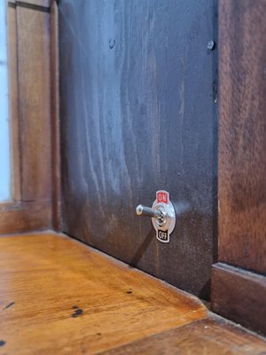 See Through Room Divider Cabinet, 1940s-NQV-1229106