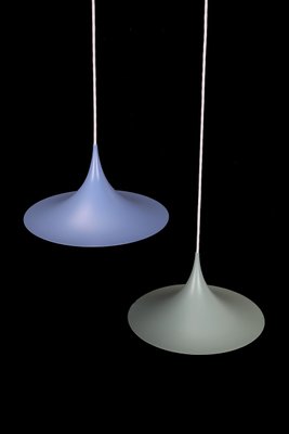 Semi Hanging Lamps by Torsten Thorup and Claus Bonderup for Fog & Mørup, 1960s, Set of 2-NIX-2017575