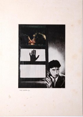 Sergio Barletta, The Hand, Photo Applied on Cardboard, 1965-ZCI-1781532