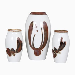 Series 158/159 Vase from Bing & Grondahl, Set of 3-DQ-1248886