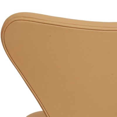 Series Seven Chair Model 3107 in Leather by Arne Jacobsen for Fritz Hansen, 2000s-MTD-1769500