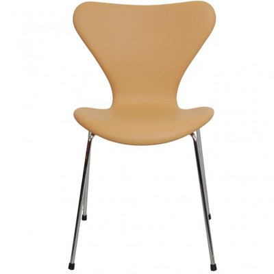 Series Seven Chair Model 3107 in Leather by Arne Jacobsen for Fritz Hansen, 2000s-MTD-1769500