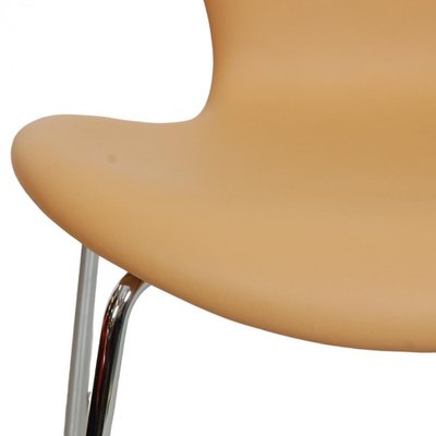 Series Seven Chair Model 3107 in Leather by Arne Jacobsen for Fritz Hansen, 2000s-MTD-1769500