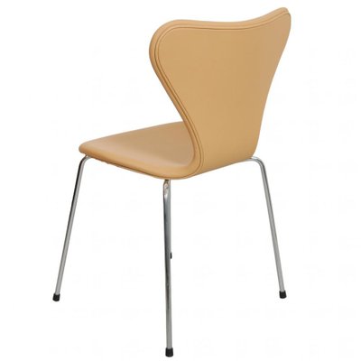 Series Seven Chair Model 3107 in Leather by Arne Jacobsen for Fritz Hansen, 2000s-MTD-1769500