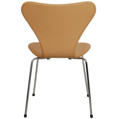 Series Seven Chair Model 3107 in Leather by Arne Jacobsen for Fritz Hansen, 2000s-MTD-1769500