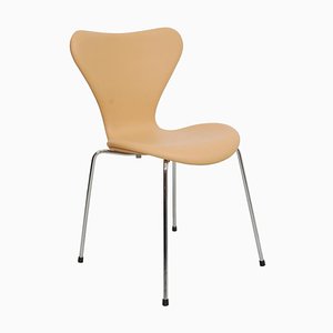 Series Seven Chair Model 3107 in Leather by Arne Jacobsen for Fritz Hansen, 2000s-MTD-1769500