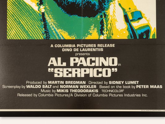 Serpico Al Pacino Poster, 1970s-GPP-995700