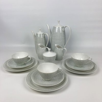 Service Set by Heinrich Löffelhardt for Porcelain Factory Arzberg, 1957, Set of 35-FFL-1185192