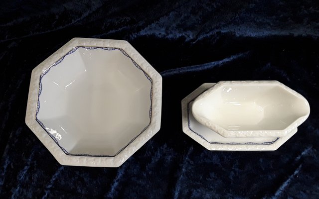 Serving Bowls and Sauce Boat Maria Series by Rosenthal, 1930s, Set of 2-HOI-1724084