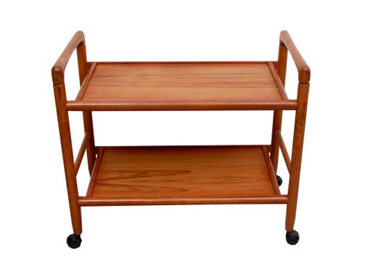 Serving Cart in Teak from Dyrlund, 1970s-PF-1430867