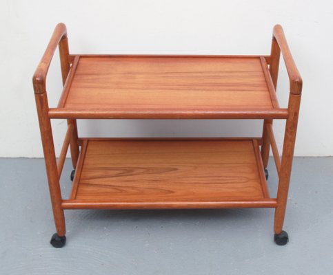 Serving Cart in Teak from Dyrlund, 1970s-PF-1430867