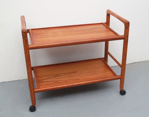 Serving Cart in Teak from Dyrlund, 1970s-PF-1430867