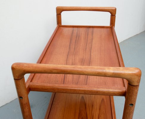 Serving Cart in Teak from Dyrlund, 1970s-PF-1430867