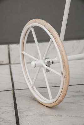 Serving Cart with 3 Bottle Holders, Vienna, 1950s-SPD-1003427