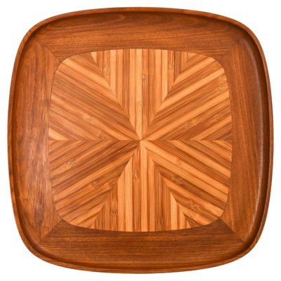 Serving Tray in Teak and Bamboo by Jens Quistgaard, 1950s-SC-1796782