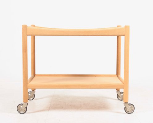 Serving Trolley in Oak by Hans J. Wegner for Andreas Tuck, 1960s-FK-984522