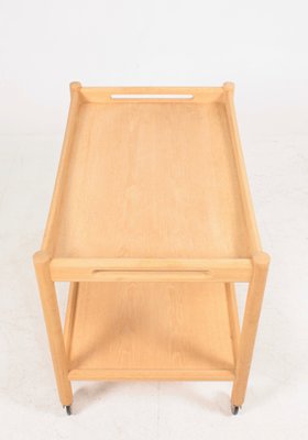 Serving Trolley in Oak by Hans J. Wegner for Andreas Tuck, 1960s-FK-984522