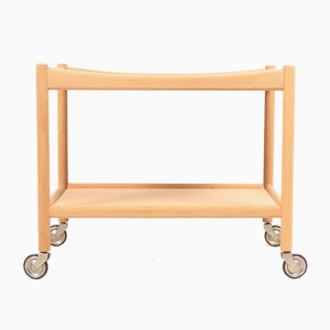 Serving Trolley in Oak by Hans J. Wegner for Andreas Tuck, 1960s-FK-986968