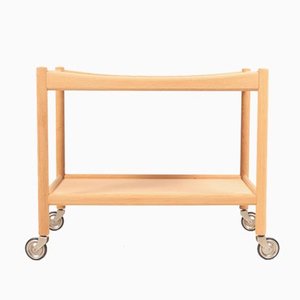 Serving Trolley in Oak by Hans J. Wegner for Andreas Tuck, 1960s-FK-984522