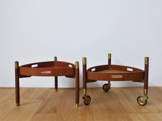 Serving Trolley in Teak, Italy, 1950s-KNM-965541