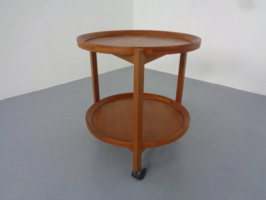 Serving Trolley in Teak with Removable Trays from Sika Møbler, 1960s-RDW-1251172