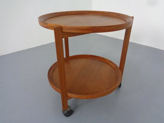 Serving Trolley in Teak with Removable Trays from Sika Møbler, 1960s-RDW-1251172