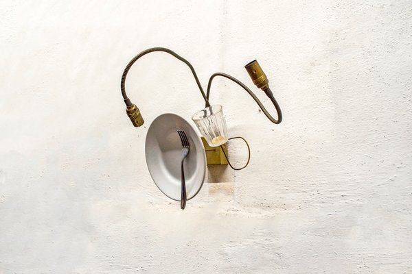 Servito Wall Sconce from Lucifero Illuminazione, 1980s-VCV-1442209