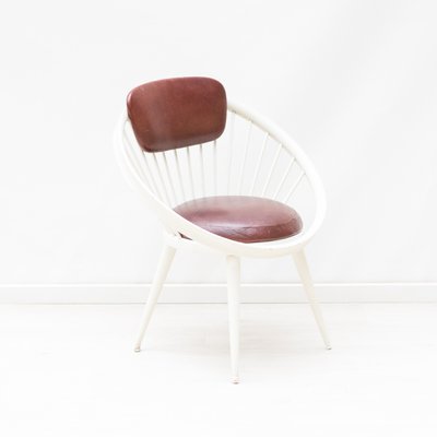 Setia Circle Chair attributed to Yngve Ekström for Swedese, 1960s-NZV-2027591